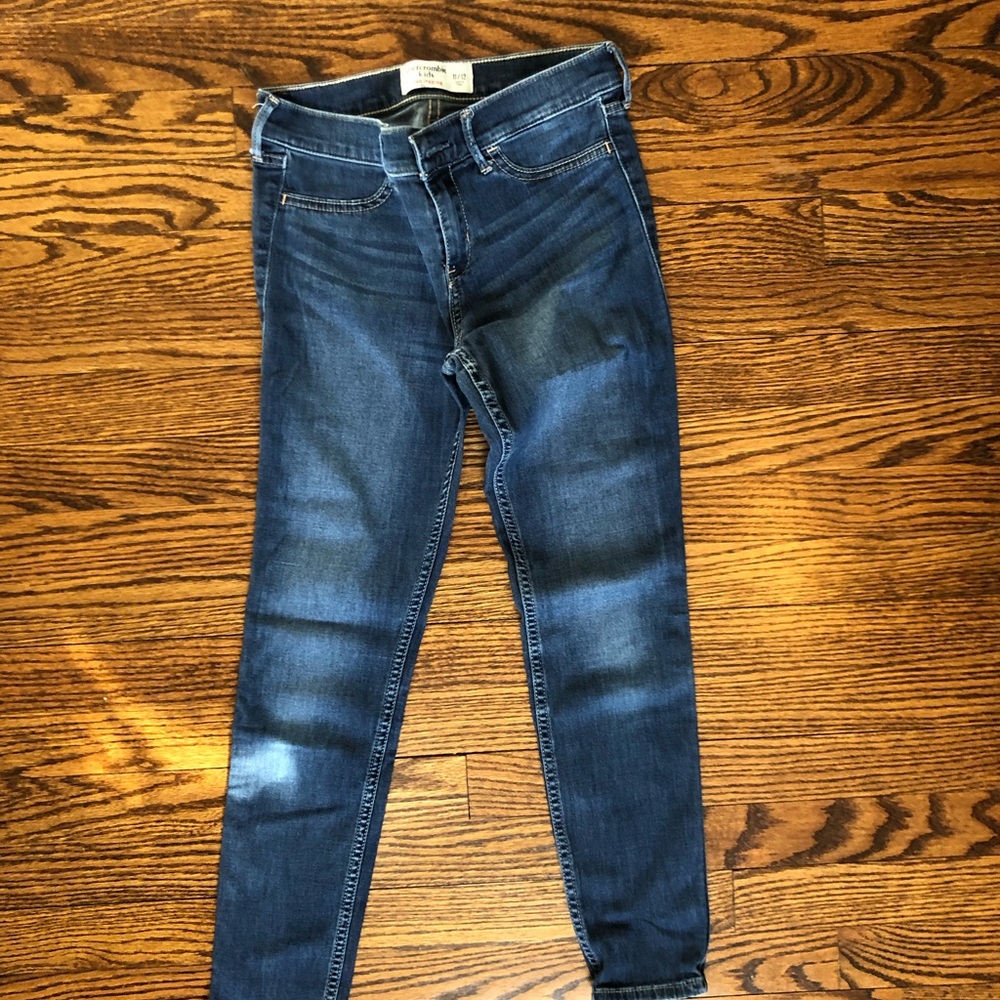 Abercrombie kids girls skinny jeans size 12 y